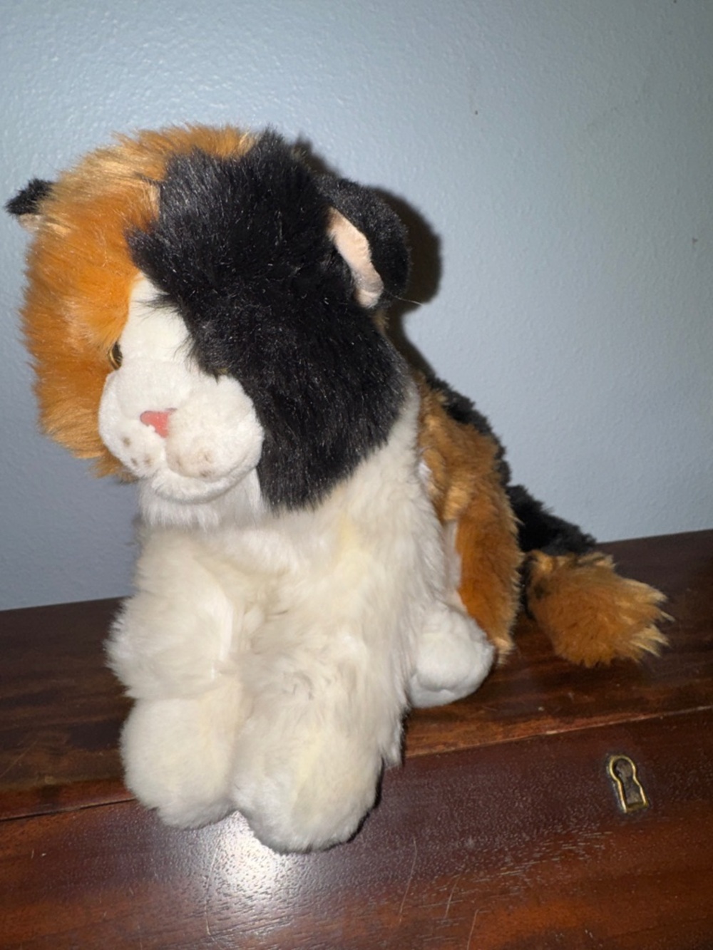 GANZ Premium Webkinz Signature Calico Plush Cat Retired No Code